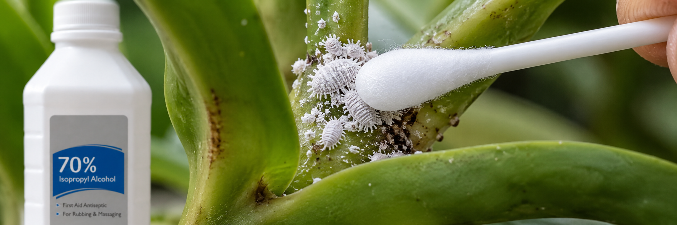Mealybugs on Houseplants: Spot Treat First, Then Spray Everything